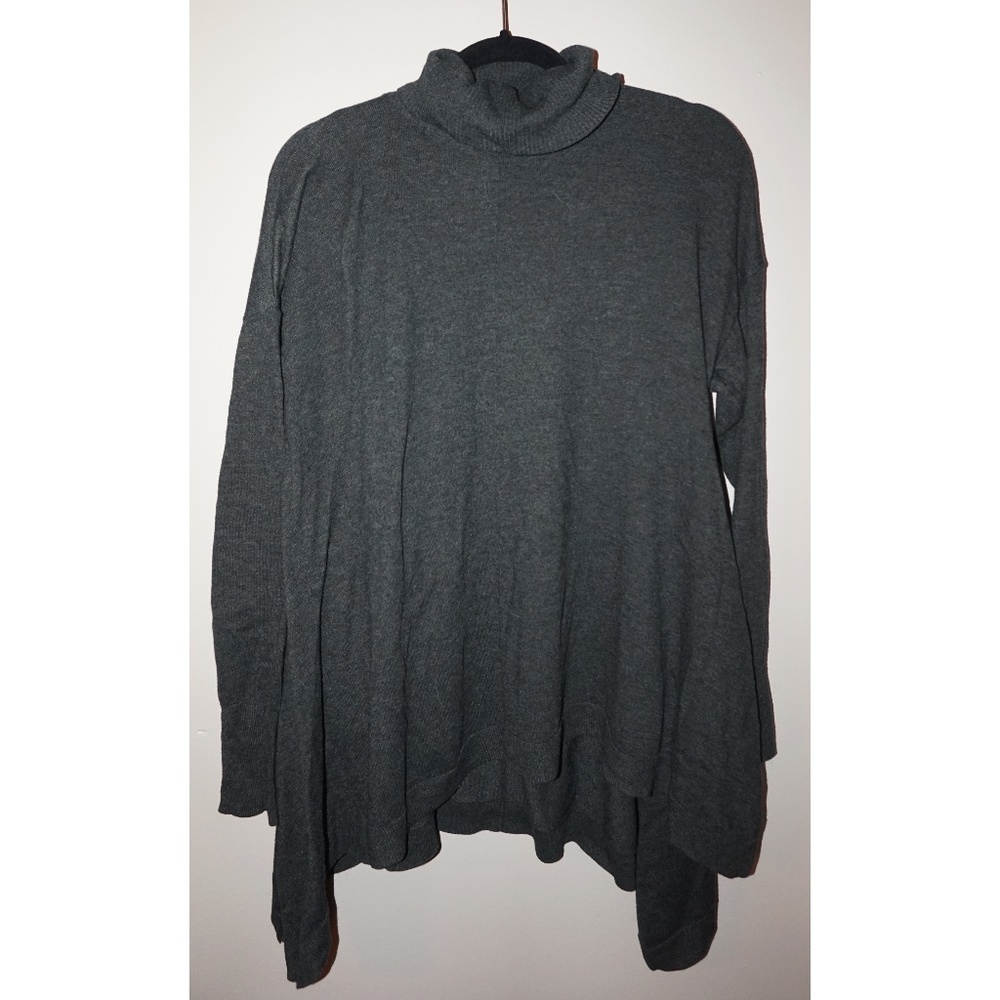 Mossimo Target Grey Turtle Neck Tunic Sweater